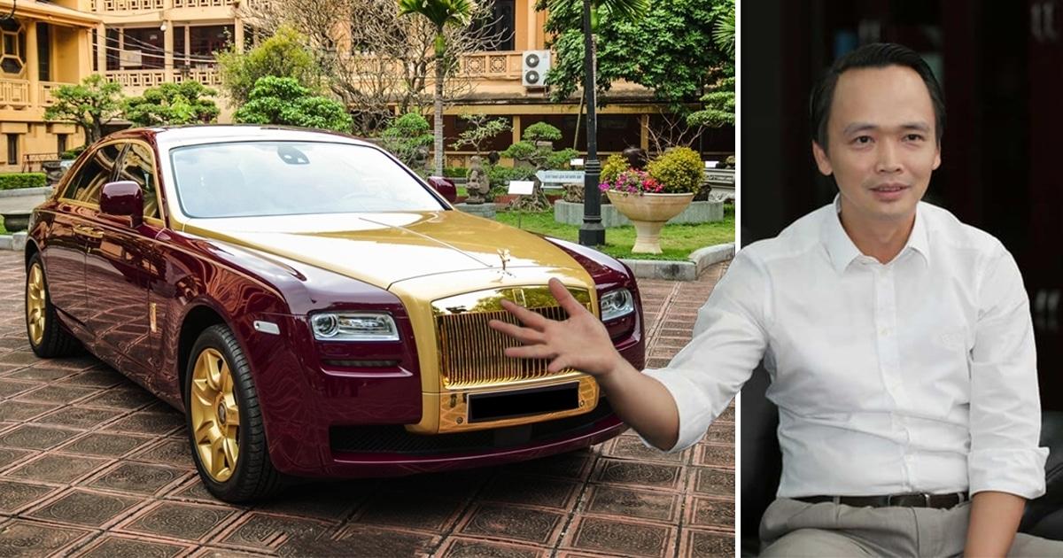 Rolls-Royce Ghost dát vàng của ông Trịnh Văn Quyết hạ gi.á lần 5, chỉ còn 8,8 tỷ mà vẫn 