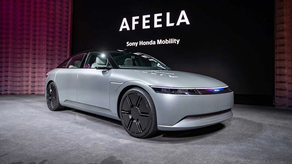 Mẫu xe concept cho thấy trước thiết kế của ô tô điện thương mại mang thương hiệu Afeela