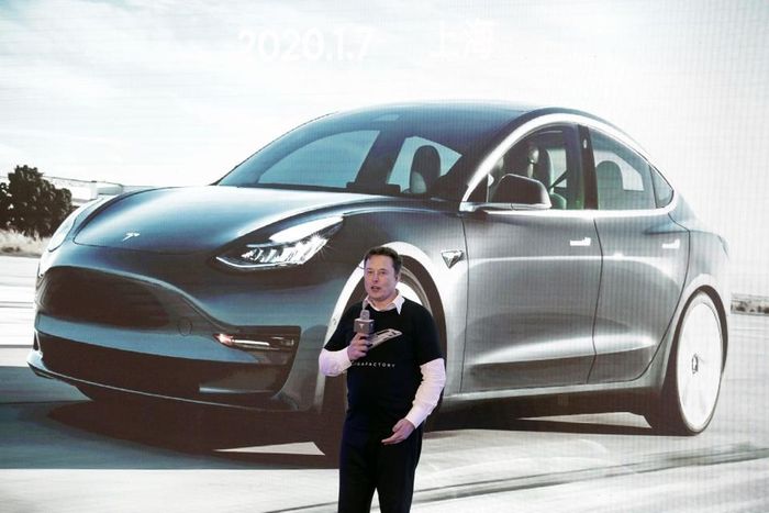  Doanh thu của Tesla vượt ngoài kỳ vọng của các chuyên gia. Ảnh: Bloomberg. 