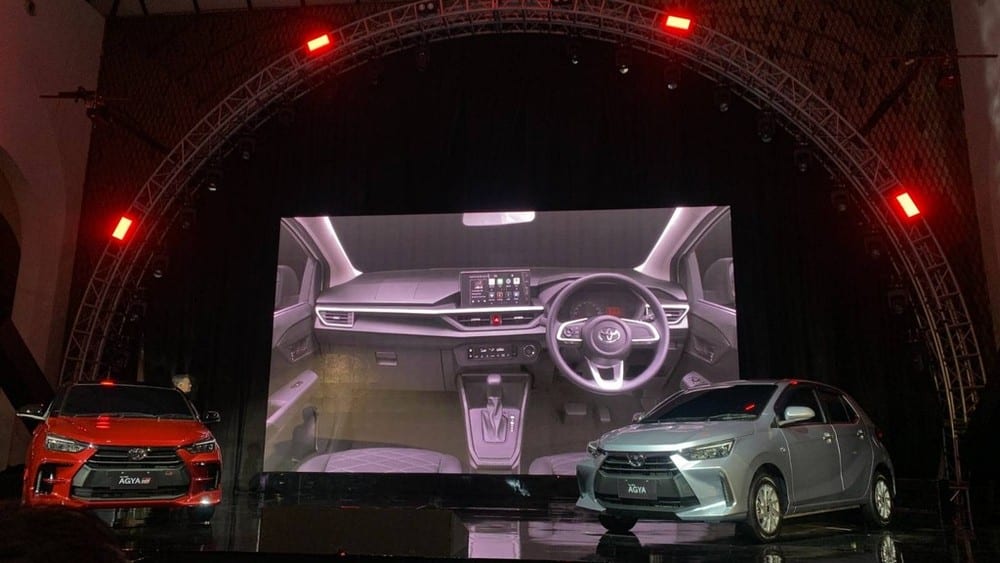 Nội thất của Toyota Wigo 2023 được hé lộ trong sự kiện ra mắt