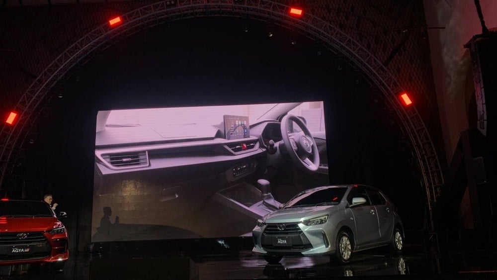 Mặt táp-lô của Toyota Wigo 2023 thay đổi đáng kể