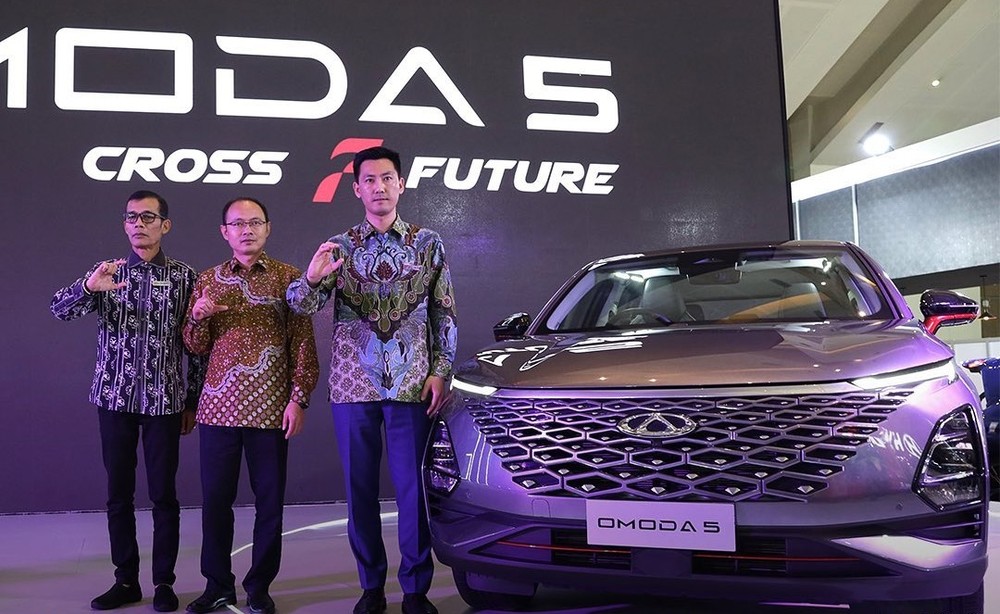 Chery OMODA 5 ra mắt Indonesia trong triển lãm IIMS 2023