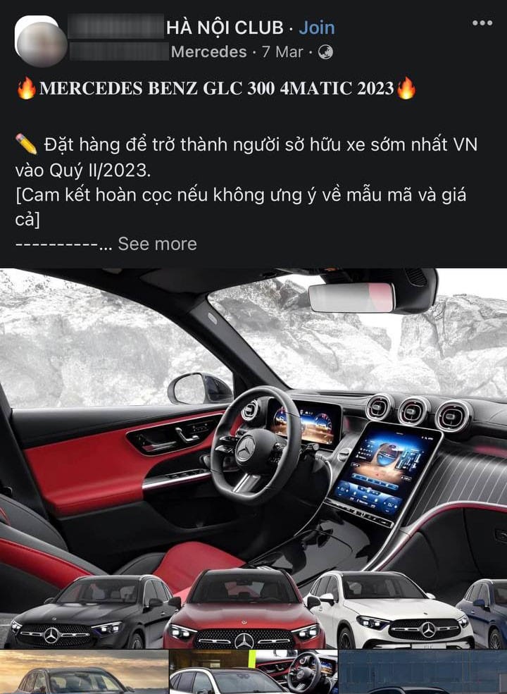 Đại lý ồ ạt nhận cọc cho Mercedes-Benz GLC 2023 tại Việt Nam, dự kiến giao xe từ quý II