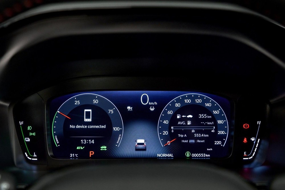 Bảng đồng hồ của Honda CR-V e:HEV RS 4WD 2023
