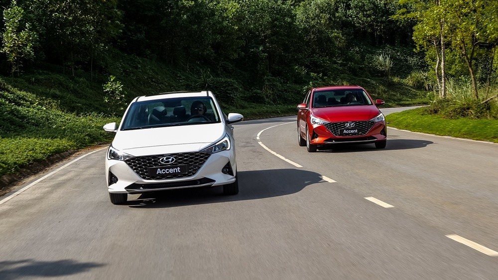 Hyundai Accent giữ vững ngôi vị quán quân trong bảng xếp hạng tháng 2/2023.