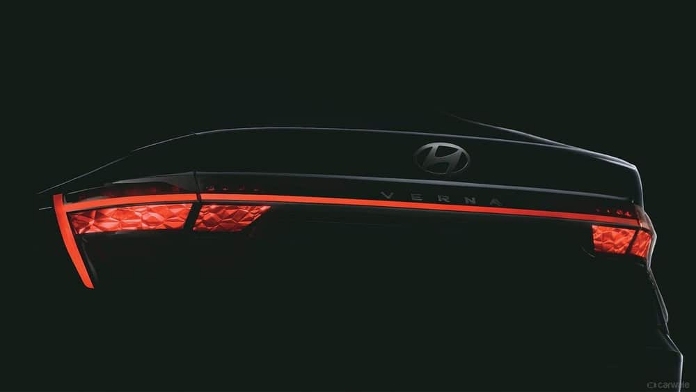 Đèn hậu LED của Hyundai Accent 2023