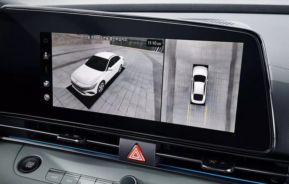 Hyundai Elantra 2023 có camera 360 độ