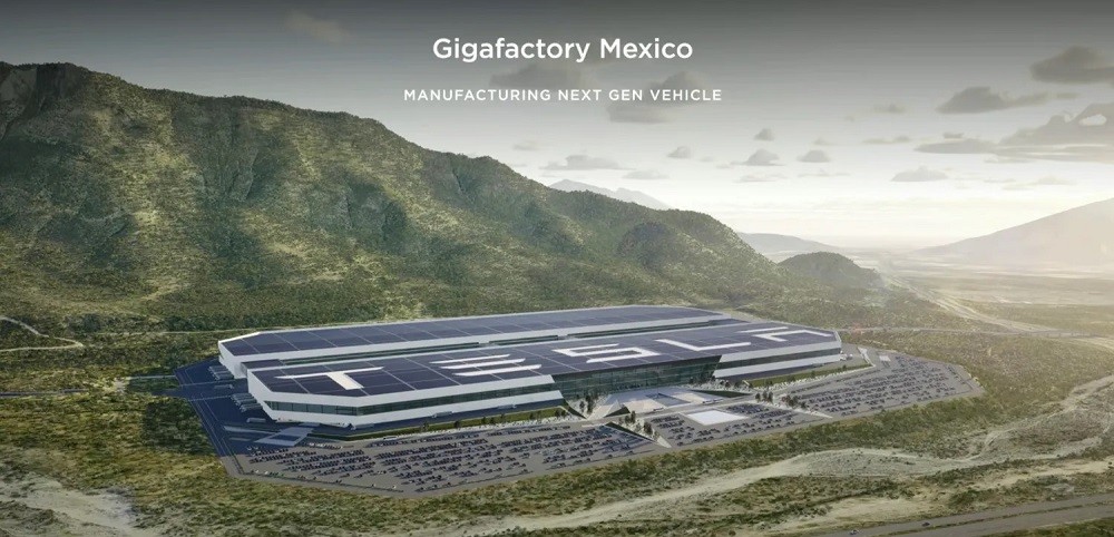 Hình ảnh phác họa nhà máy Gigafactory Mexico