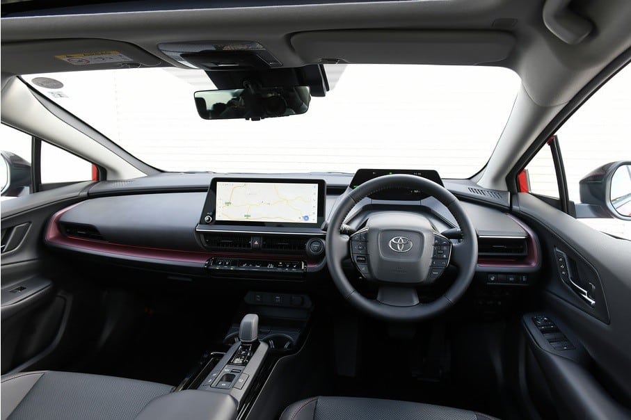 Nội thất của Toyota Prius 2023