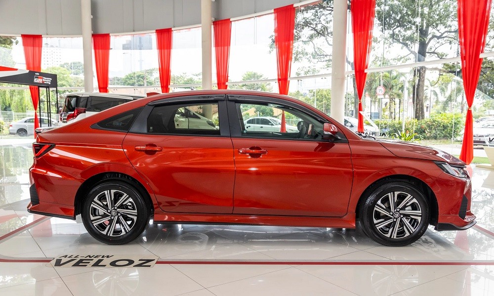 Toyota Vios 2023 có chiều dài cơ sở nhỉnh hơn nhiều đối thủ