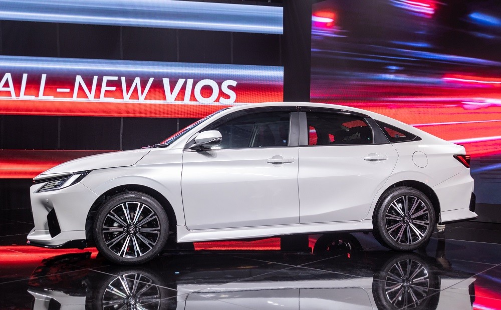 Toyota Vios 2023 dùng khung gầm DNGA