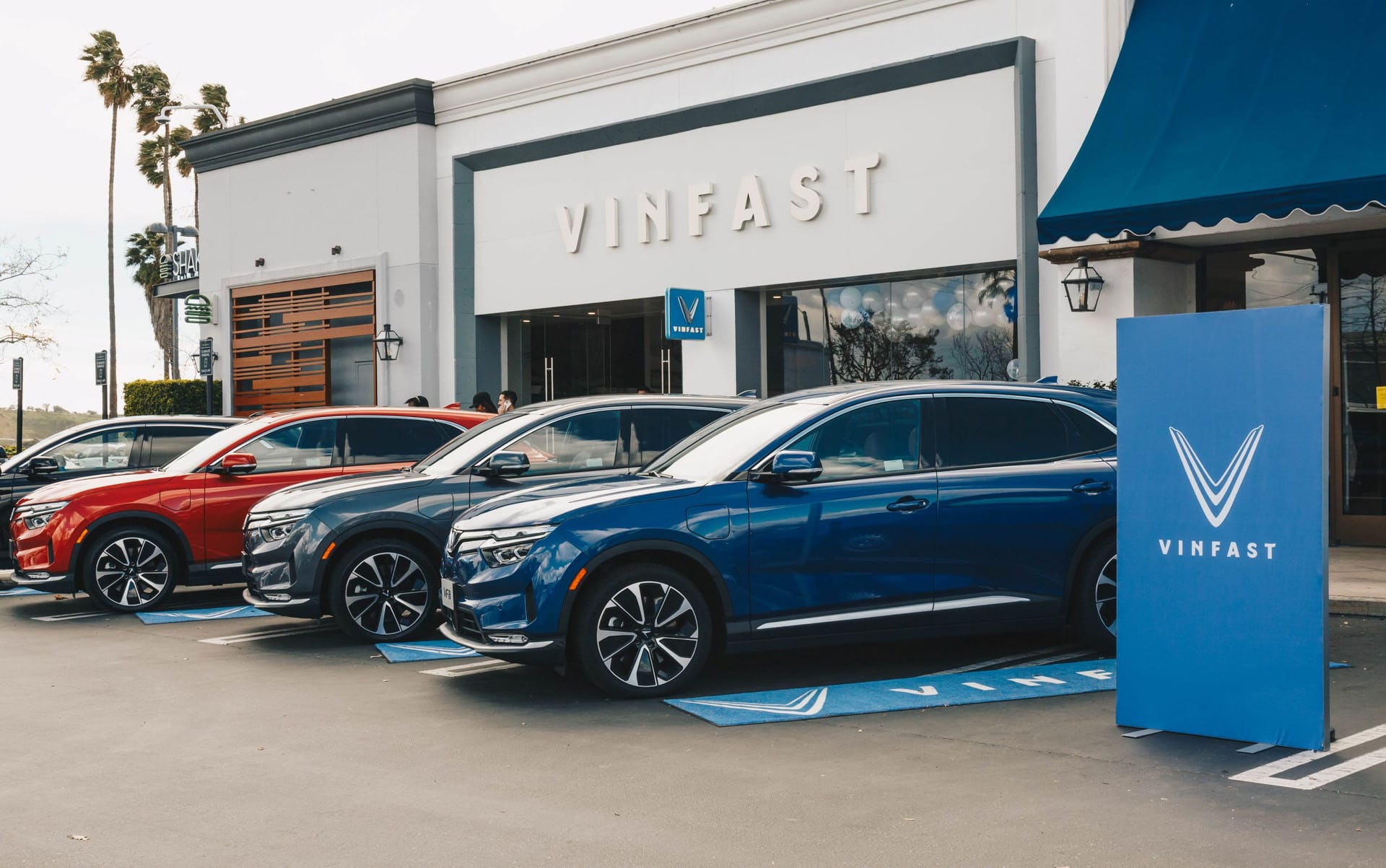 VinFast chính thức bàn giao 45 chiếc xe điện đầu tiên cho khách hàng Mỹ - Ảnh 1.