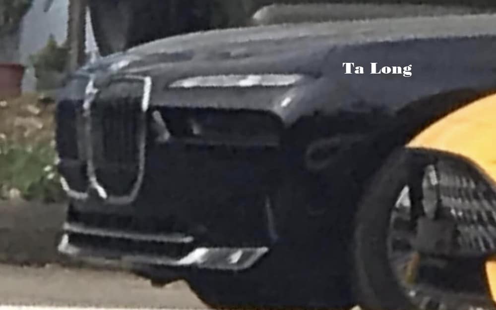 Hình ảnh chiếc BMW i7 tại trạm đăng kiểm cách đây 1 tháng