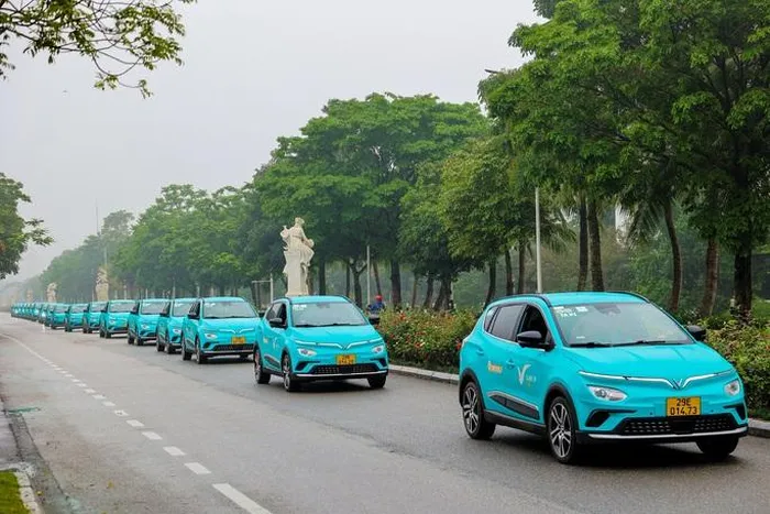 Taxi Xanh SM đã hoạt động tại Hà Nội