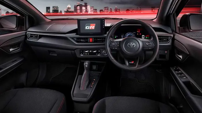  Khoang nội thất trẻ trung được cho là sẽ xuất hiện trên Toyota Wigo 2023. Ảnh: Toyota. 