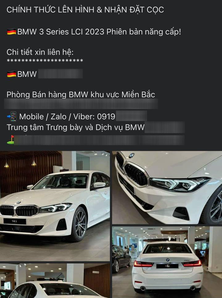Đại lý ồ ạt nhận cọc cho BMW 3-Series nâng cấp tại Việt Nam