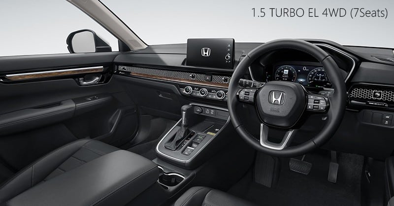 Nội thất của Honda CR-V 2023 bản EL 4WD