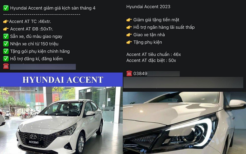 Tham gia cuộc đua trong phân khúc sedan hạng B, Hyundai Accent được khuyến mại 40 triệu đồng tại đại lý