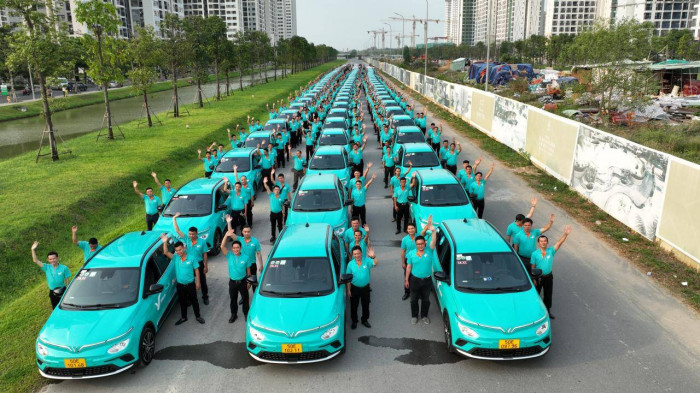 600 taxi điện lần đầu ra mắt tại TP.HCM 1
