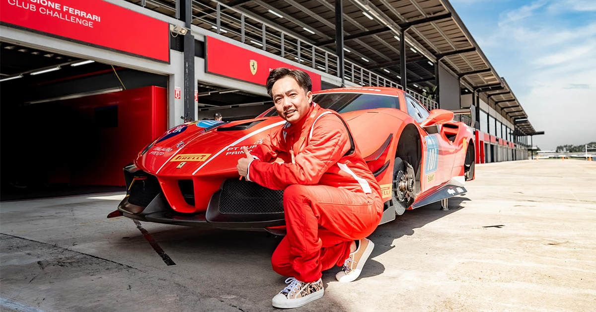 Tay chơi siêu xe khét tiếng nhất Việt Nam - Cường Đô la lần đầu trải nghiệm siêu phẩm đường đua Ferrari 488 Challenge tại trường đua Sepang