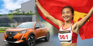 Nữ hoàng điền kinh Nguyễn Thị Oanh được Thaco tặng "nóng" ô tô Peugeot 2008 trị giá 900 triệu sau khi giành 3 Huy chương vàng tại SEA Games 32