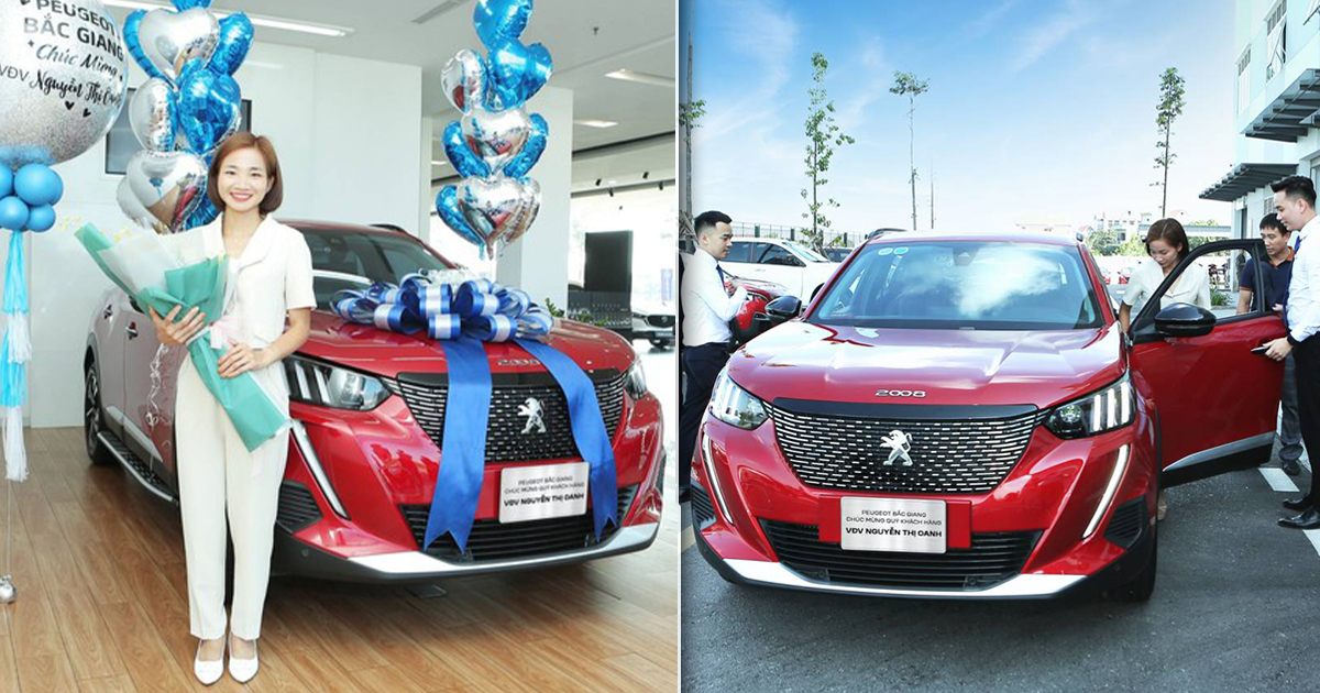 Thaco đã hoàn tất mọi thủ tục trao xe Peugeot 2008 cho nữ hoàng điền kinh Nguyễn Thị Oanh, tổng gi.á trị của món quà lên đến gần 1 tỷ sau lăn bánh