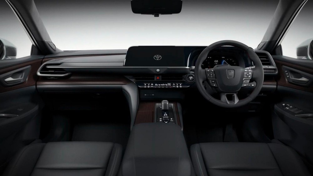 Khoang lái của Toyota Crown Sedan 2024 