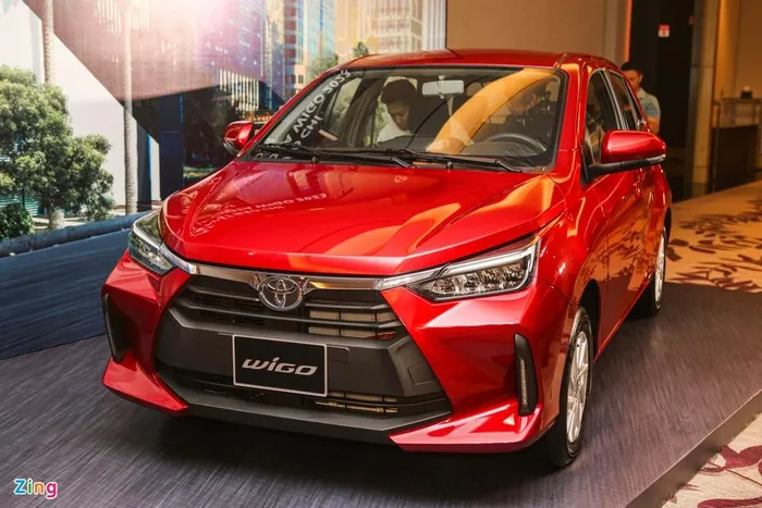  Toyota Wigo 2023 vừa ra mắt đã được khuyến mại. Ảnh: Bối Hạ. 