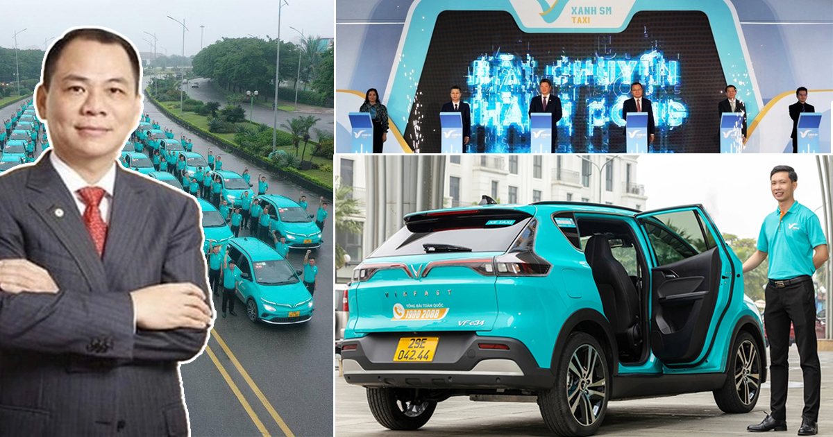 Đây là sự khác biệt giữa taxi điện VinFast của tỷ phú Phạm Nhật Vượng và taxi công nghệ thông thường: Thông minh, thân thiện với môi trường, dịch vụ 5 sao