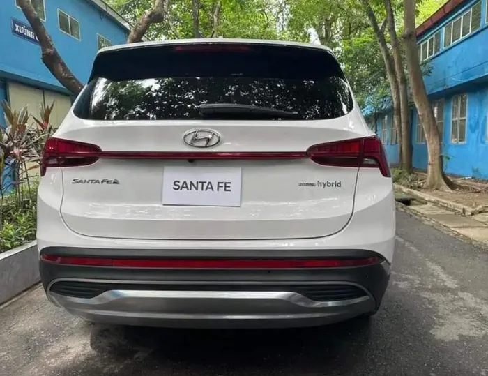 Hyundai Santa Fe hybrid.