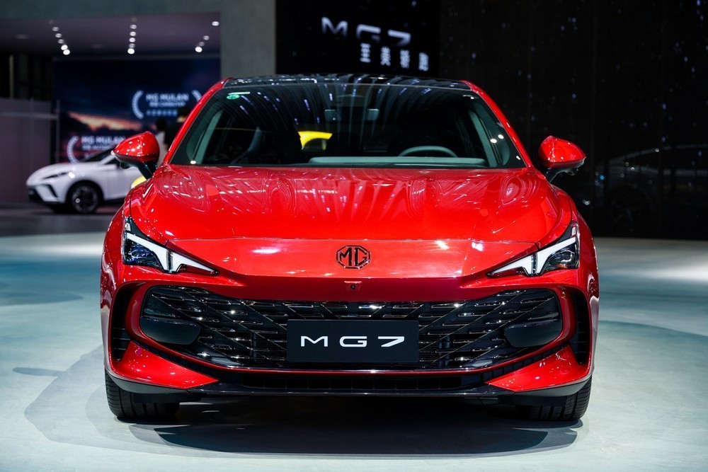 MG7 trưng bày trong triển lãm Ô tô Thượng Hải 2023