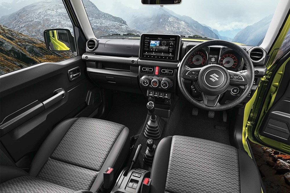 Nội thất của Suzuki Jimny 5 cửa bản cao cấp