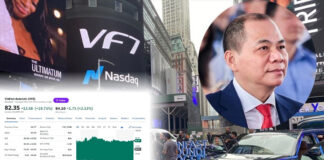 Cổ phiếu VinFast tiếp tục "đạp ga" lên đỉnh mới, vốn hóa vượt 191 tỷ USD, ông Phạm Nhật Vượng giàu thứ 16 thế giới