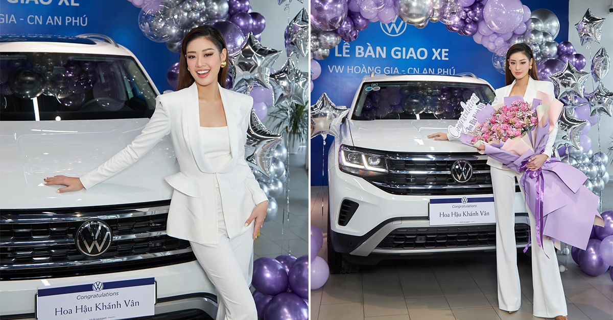 Hoa hậu Khánh Vân chi hơn 2 tỷ tậu SUV cỡ lớn Volkswagen Teramont: 