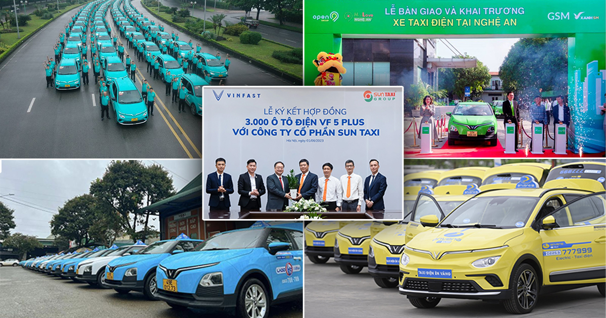Từ 100 đến 20.000 taxi điện: Nhìn lại những cột mốc ghi dấu ấn cho tốc độ tăng trưởng “Thần tốc” của xu hướng dịch chuyển taxi “bỏ xăng sang điện” tại Việt Nam
