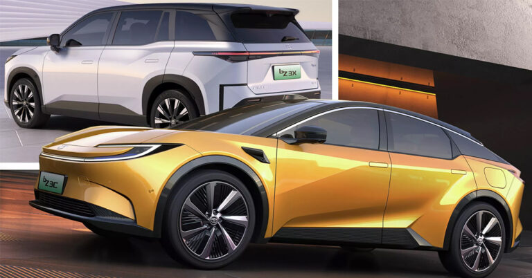 Hãng xe Nhật Bản Toyota gây chú ý tại Auto China 2024 khi ra mắt bộ đôi xe điện mới bZ3C và bZ3X